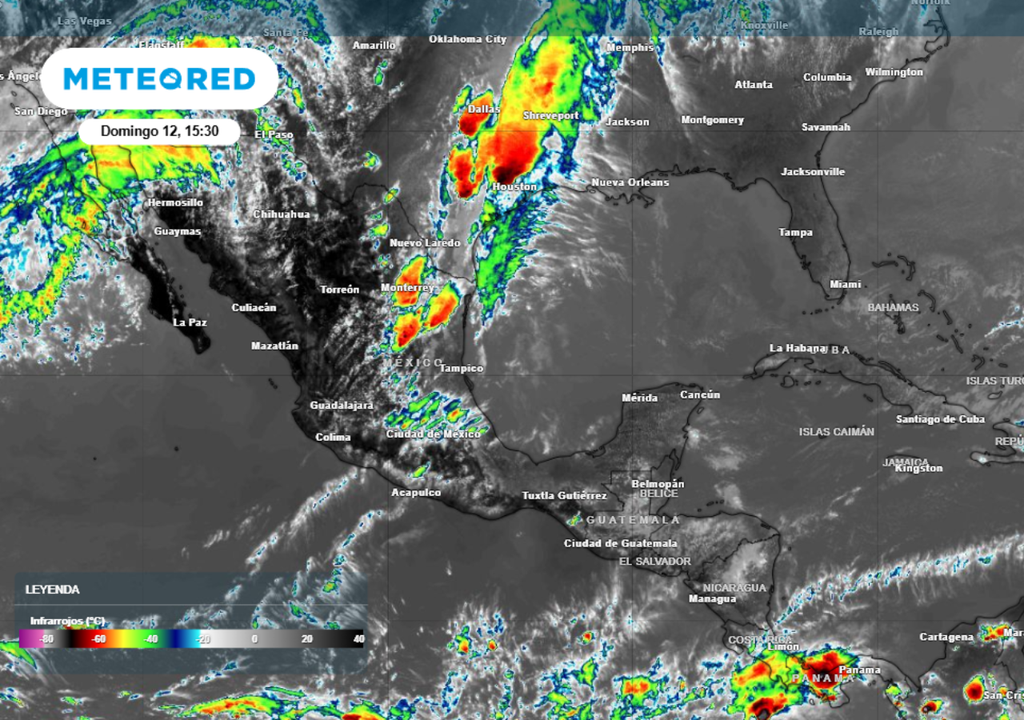 Semana con probabilidad de tormentas con granizo y posibles tornados en México.