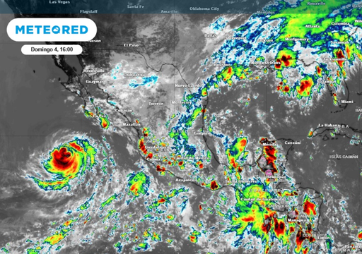 El tiempo en M&eacute;xico esta semana: Frente fr&iacute;o y dos posibles ciclones castigar&aacute;n con intensas lluvias