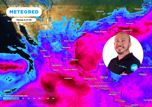 El tiempo en M&eacute;xico esta semana: masa de aire con su frente fr&iacute;o y dos posibles ciclones castigar&aacute;n con intensas lluvias