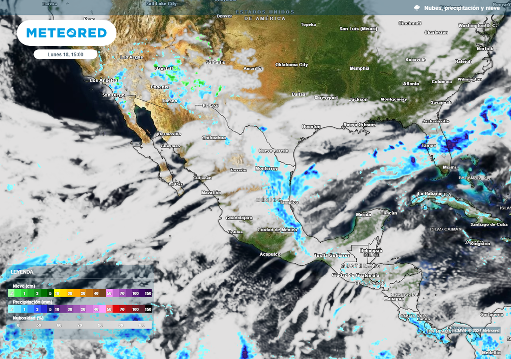 Sistemas meteorológicos en México