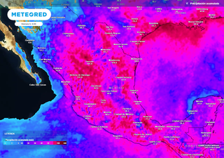 El tiempo en México esta semana: grandes contrastes con intenso temporal lluvioso, amenaza de ciclón y frente frío