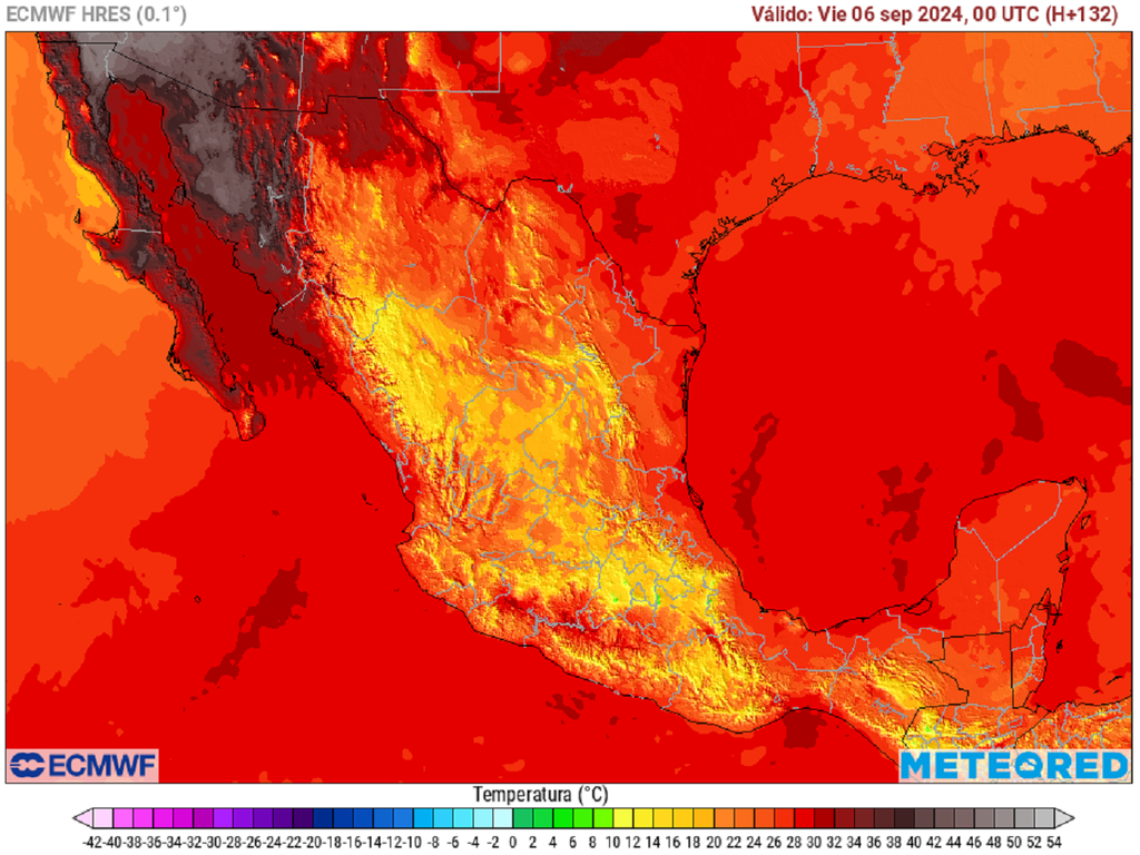Pronóstico de temperaturas en grados Celsius Pronóstico de temperaturas en grados Celsius