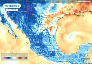 El tiempo en México esta semana: importantes contrastes de intensa lluvia, frío nocturno y posibles ciclones tropicales
