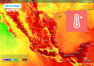 El tiempo en México esta semana: intenso calor primaveral tomará el control, generándose tormentas severas y granizo