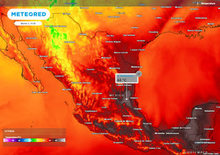 El tiempo en México esta semana: intenso calor superará 45 °C por Föhn seguido de lluvias, nieve y viento severo