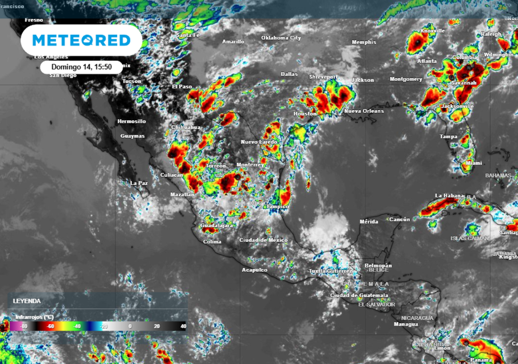 Tormentas Sigue el mundial en México con tormentas en varios estados.