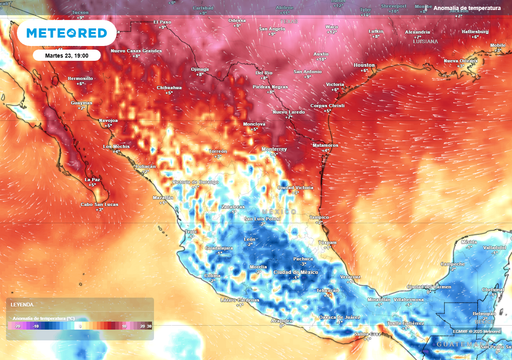 El tiempo en M&eacute;xico esta semana: lluvias intensas y nuevo frente fr&iacute;o con aire polar, aunque habr&aacute; zonas con calor