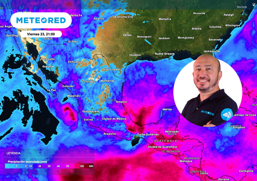 El tiempo en M&eacute;xico esta semana: lluvias torrenciales y riesgo de inundaciones prevalecer&aacute; esta semana