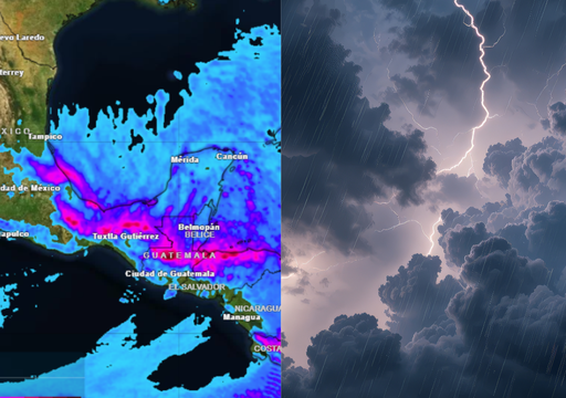 El tiempo en M&eacute;xico esta semana: Lluvias y vientos fuertes por el frente fr&iacute;o 37
