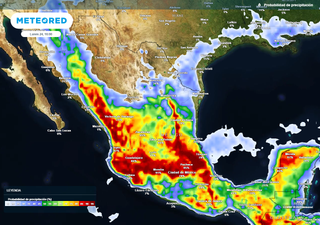 El tiempo en México esta semana: muy fuertes tormentas por monzón y ondas tropicales, ¿llegará nuevo ciclón?