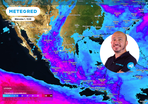 El tiempo en M&eacute;xico esta semana: se aproximan tormentas intensas debido a la presencia de ondas tropicales y v&oacute;rtices