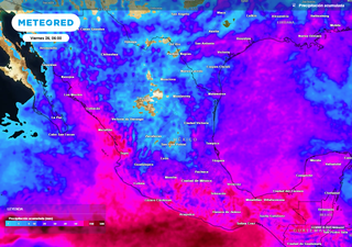El tiempo en México esta semana: probable temporal lluvioso por frente frío y ciclón tropical, descendiendo temperaturas