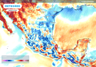 El tiempo en México esta semana: sistemas invernales llegarán para generar días con nubes, lluvias y ambiente más frío