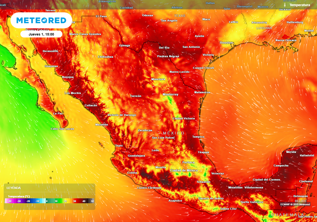 Pronóstico de temperaturas en grados Celsius Pronóstico de temperaturas en grados Celsius
