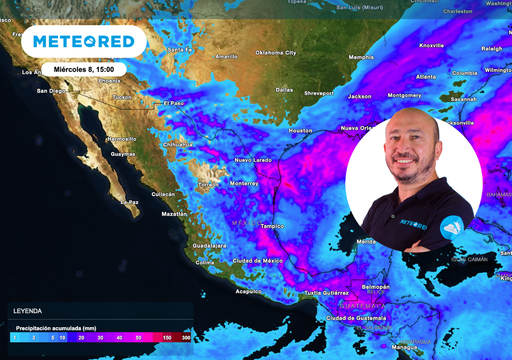 El tiempo en M&eacute;xico esta semana: Tormentas intensas, granizadas y posibles tornados por frente fr&iacute;o