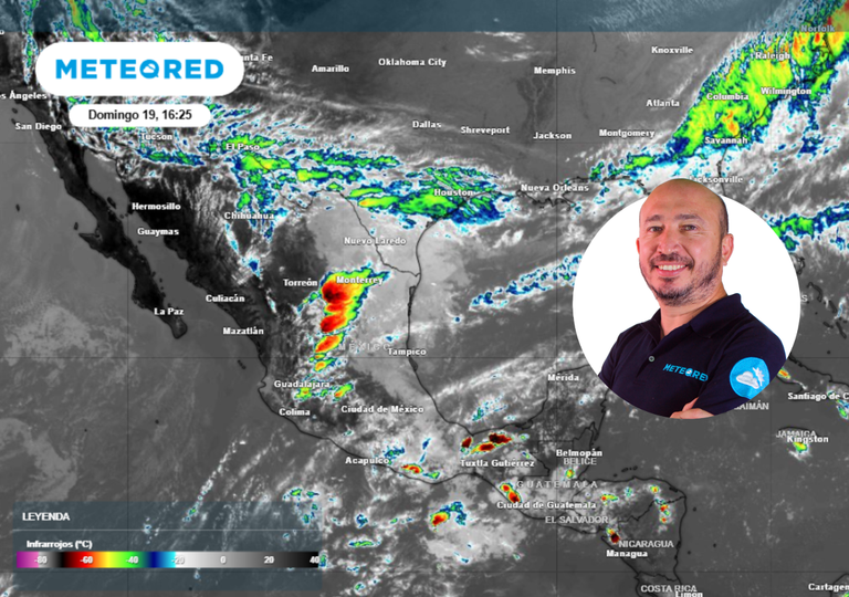 El tiempo en M&eacute;xico esta semana: Viene una semana de tormentas para la mayor parte del pa&iacute;s
