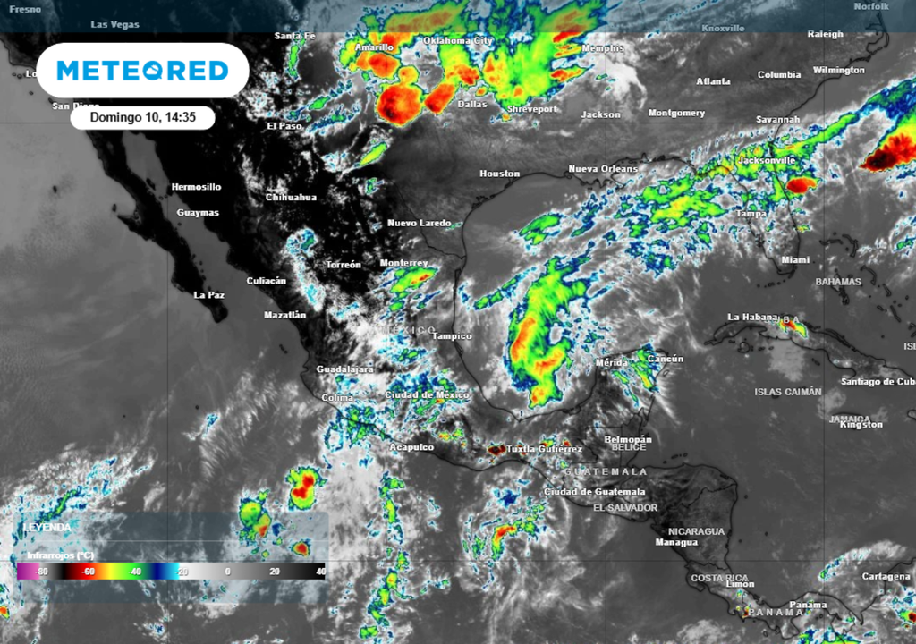 Esta semana, tormentas fuertes y lluvias constantes podrían causar encharcamientos e inundaciones en varios estados del país.