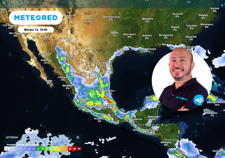 El tiempo en México esta semana: Vienen días tormentosos en varios estados de México