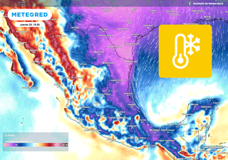 El tiempo en México este fin de semana: aire ártico y humedad seguirán modulando temperaturas con lluvias fuertes