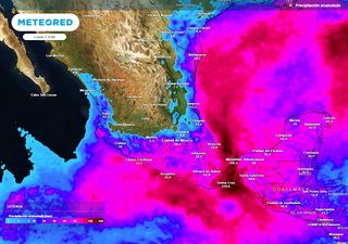 El tiempo en México este fin de semana: alerta en estados del sur por amenaza de ciclón tropical con lluvia torrencial