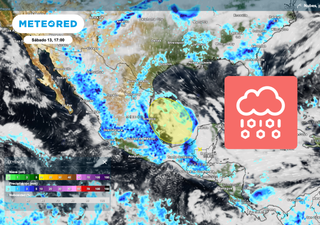 El tiempo en M&eacute;xico este fin de semana: habr&aacute; lluvias intensas debido a una baja presi&oacute;n con potencial cicl&oacute;nico