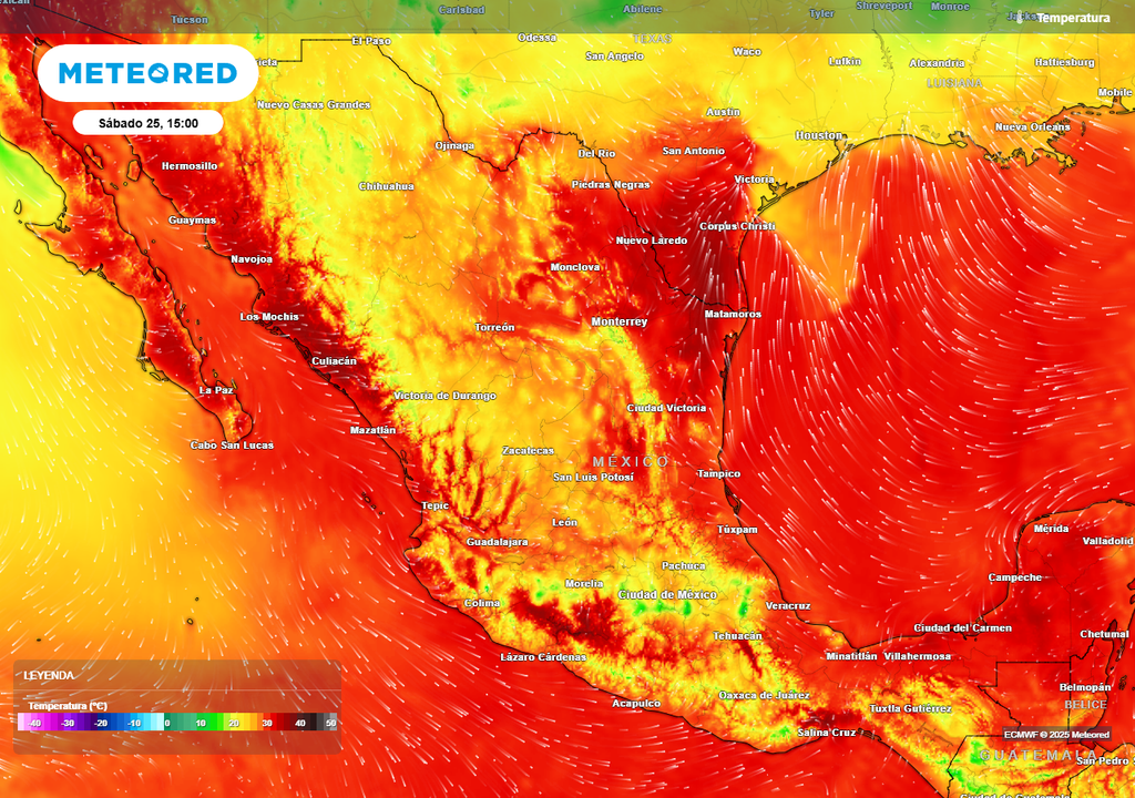 Pronóstico de temperaturas en grados Celsius Pronóstico de temperaturas en grados Celsius