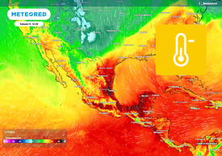El tiempo en México este fin de semana: cambio extremo de intenso calorón, a bajas temperaturas y viento por frente frío