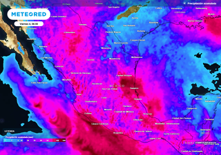El tiempo en México esta semana: ciclón Flossie mantendrá intenso temporal lluvioso y ambiente más fresco