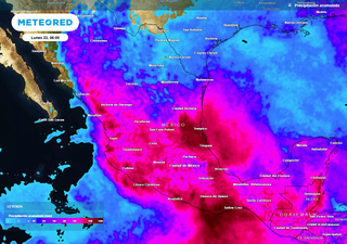 El tiempo en México este fin de semana: el huracán Erick toca tierra, generando gran temporal lluvioso con inundaciones