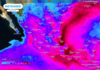 El tiempo en México este fin de semana: frente frío 1 se fortalecerá, desarrollándose perturbación con lluvia torrencial