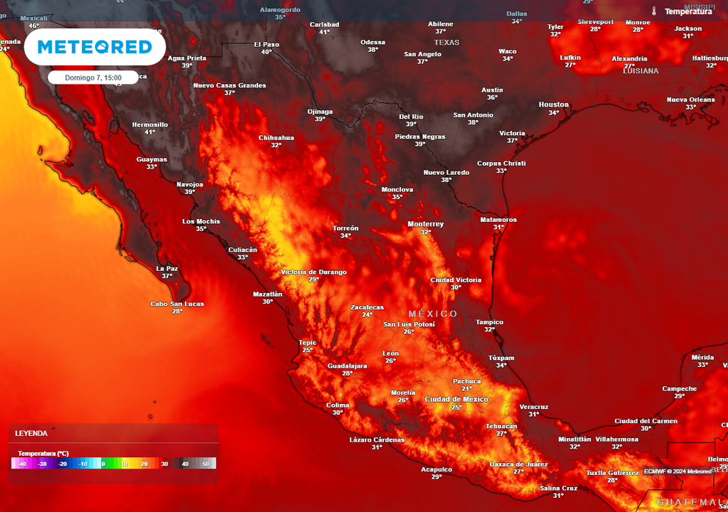 Temperaturas en México: calor y frescor Temperaturas en México: calor y frescor