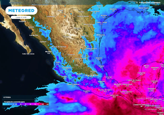 El tiempo en México este fin de semana: importante temporal lluvioso comenzará por Giro Centroamericano y ciclones