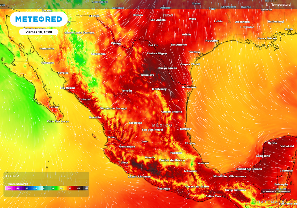 Pronóstico de temperatura en grados Celsius Pronóstico de temperatura en grados Celsius