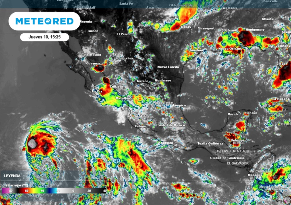 Rain Nueva onda tropical 39 esta llegando a México con más lluvias.