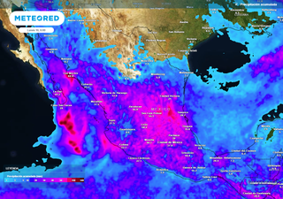 El tiempo en México este fin de semana: lluvias torrenciales por tormenta Ileana en Baja California Sur y la onda 22