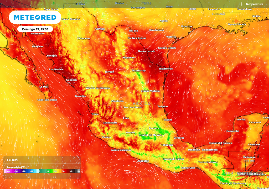 Pronóstico de temperaturas en grados Celsius Pronóstico de temperaturas en grados Celsius