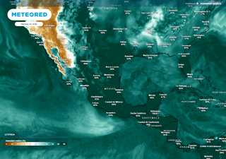 El tiempo en México este fin de semana: nueva amenaza de ciclón tropical, manteniendo lluvias fuertes a torrenciales
