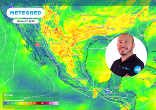 El tiempo en México este fin de semana: nueva masa de aire polar con frente frío y vaguadas, dan paso a más tormentas