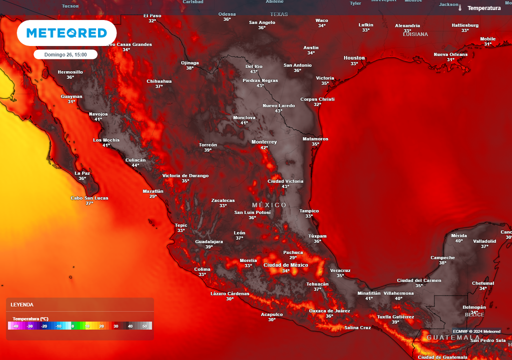 Ola de calor en México Ola de calor en México