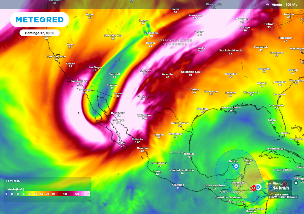 DANA llegará al noroeste de México, algo común en invierno