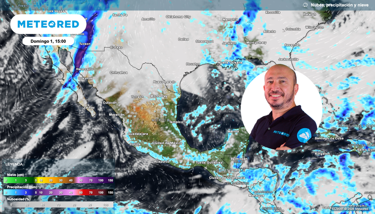 El tiempo en M&eacute;xico este fin de semana: se pronostican lluvias de hasta 50 mm en varios estados