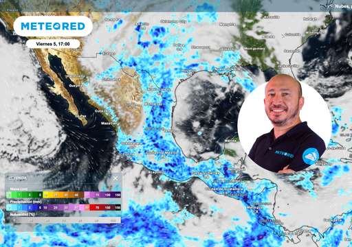 El tiempo en M&eacute;xico este fin de semana: temporal de lluvias e inundaciones