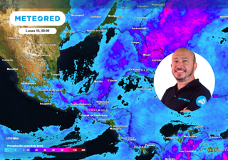 El tiempo en M&eacute;xico este fin de semana: tormentas el&eacute;ctricas y viento, por el frente fr&iacute;o 40 con potente masa de aire
