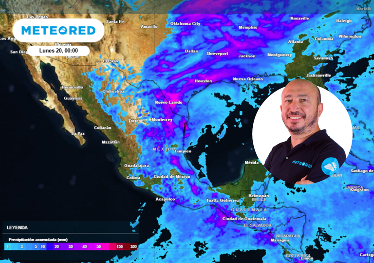 El tiempo en M&eacute;xico este fin de semana: tormentas, granizo y hasta posibles tornados