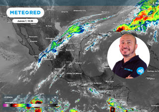 El tiempo en M&eacute;xico este fin de semana: tormentas intensas pegar&aacute;n por el frente fr&iacute;o 49 y su masa de aire