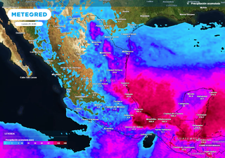 El tiempo en México este fin de semana: tormentas, lluvias torrenciales y descenso térmico, ¿impactará ciclón tropical?