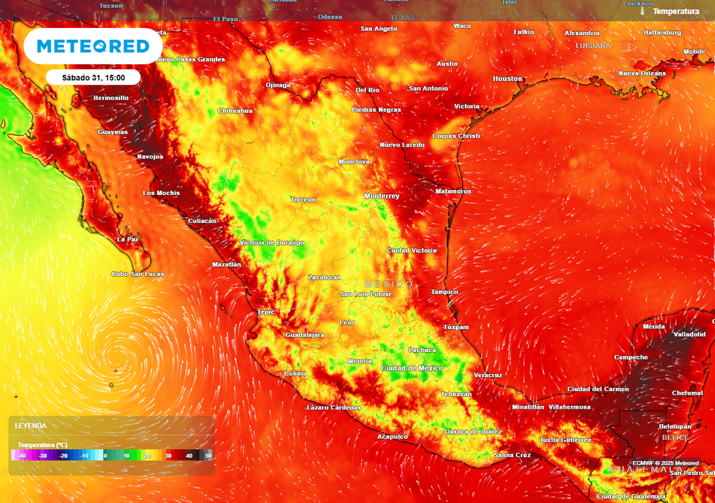 Pronóstico de temperaturas en grados Celsius Pronóstico de temperaturas en grados Celsius