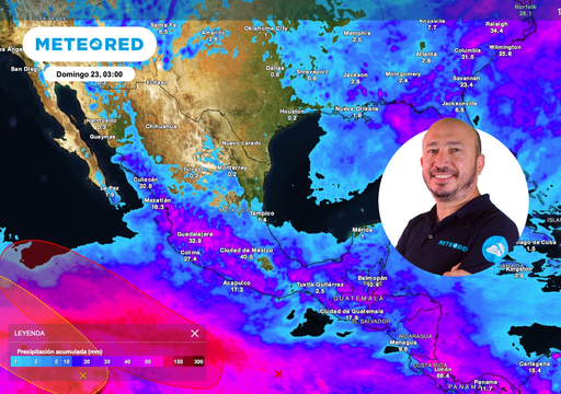 El tiempo en M&eacute;xico este fin de semana: fuertes tormentas golpear&aacute;n varios estados por dos ondas tropicales