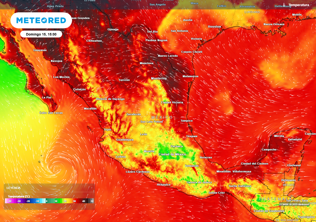 Pronóstico de temperaturas en grados Celsius Pronóstico de temperaturas en grados Celsius
