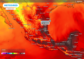 El tiempo en México: ¡Semana de locura! sentiremos intenso calor con más de 45 °C, seguido de ambiente frío